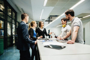 Betreutung in technischen Traineeprogrammen